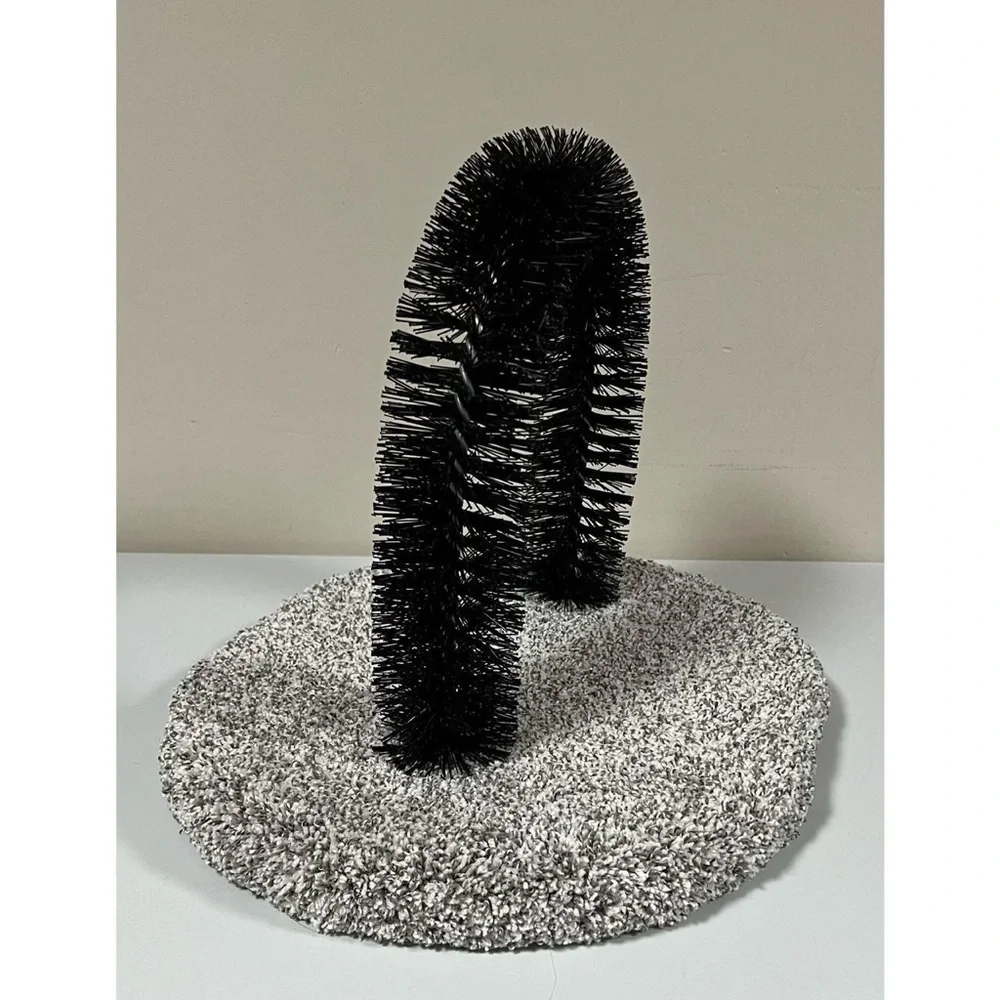 Carpeted Cats Pet Grooming Arch Cat Furniture Scratcher Scratching Post Toy 🐾